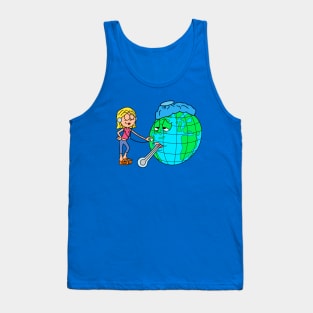 Save The Planet Tank Top